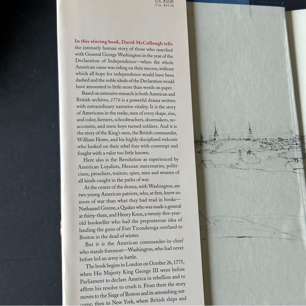 1776 by David McCullough | Biography, American History | Hardcover Book - Picture 7 of 10